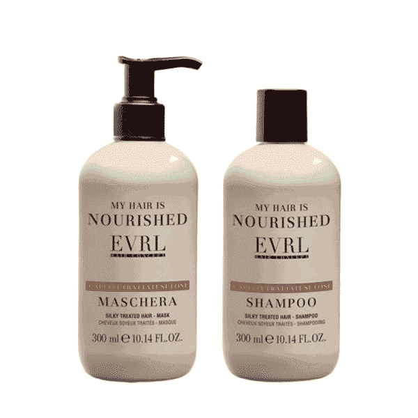 مجموعة إصلاح الشعر التالف والمعالج - تركيبة احترافية بالكيراتين والبروتين والحريرالمهدرج