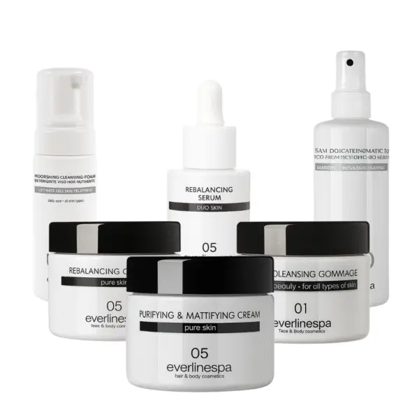 روتين عناية كامل للبشرة الدهنية والمختلطة للتحكم في الافرازات ومنح نضارة صحية