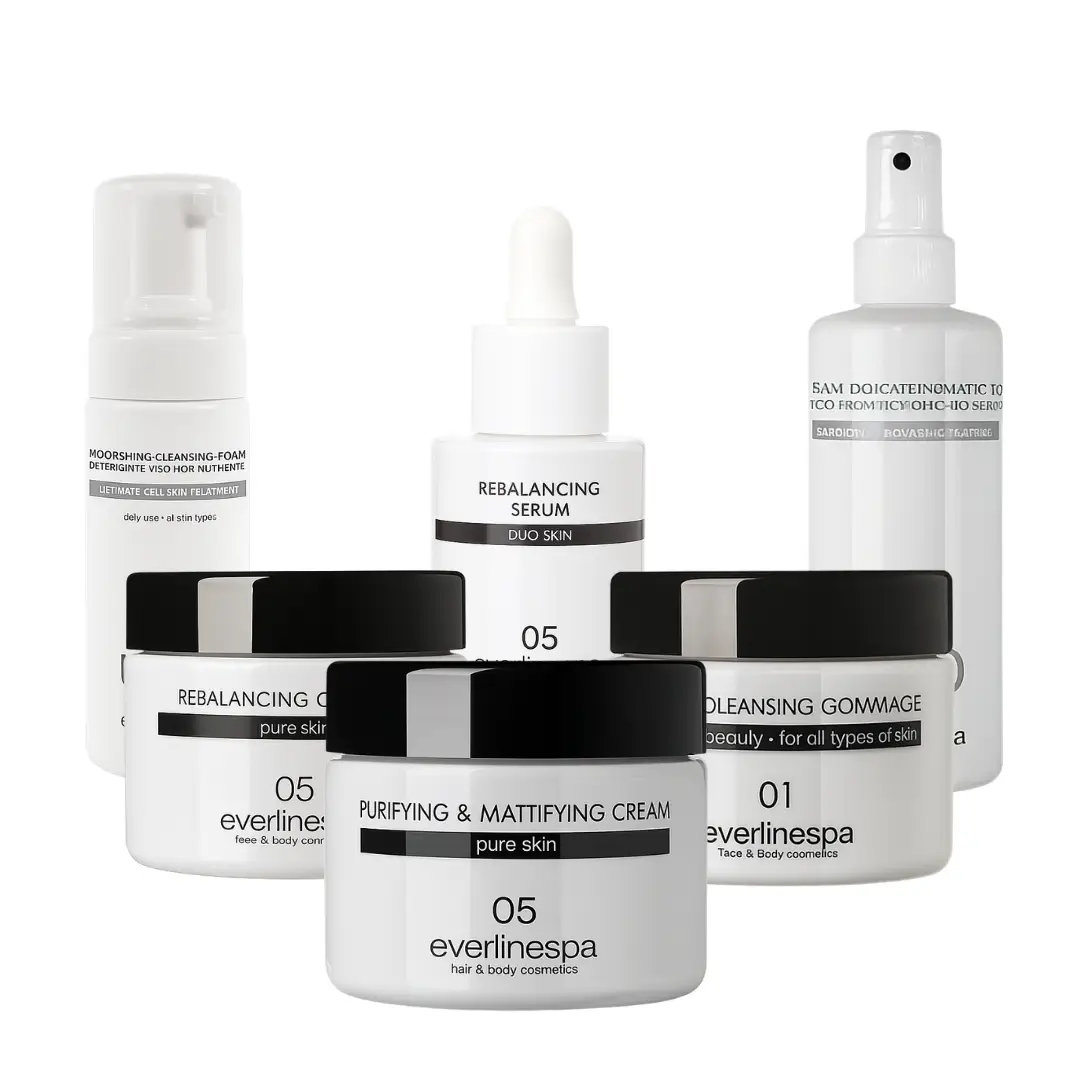 Skin care routine for oily and combination skin روتين عناية كامل للبشرة الدهنية والمختلطة للتحكم في الافرازات ومنح نضارة صحية